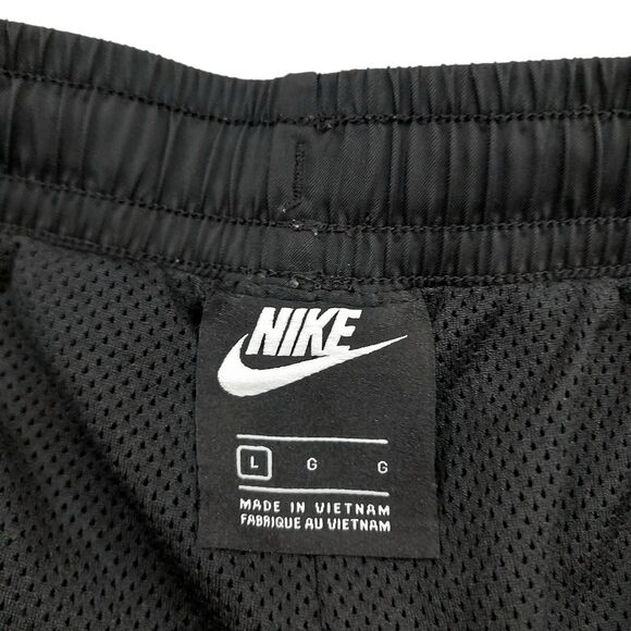 Nike Woven Flow Shorts Mens Large Black Mesh Lined Breathable Training Gym - Picture 9 of 12